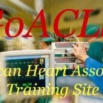 GoACLS American Heart Association Training Site Logo - American Heart Association Courses | BLS- ACLS - PALS Logo of GoACLS featuring the American Heart Association Training Site text and medical imagery.
